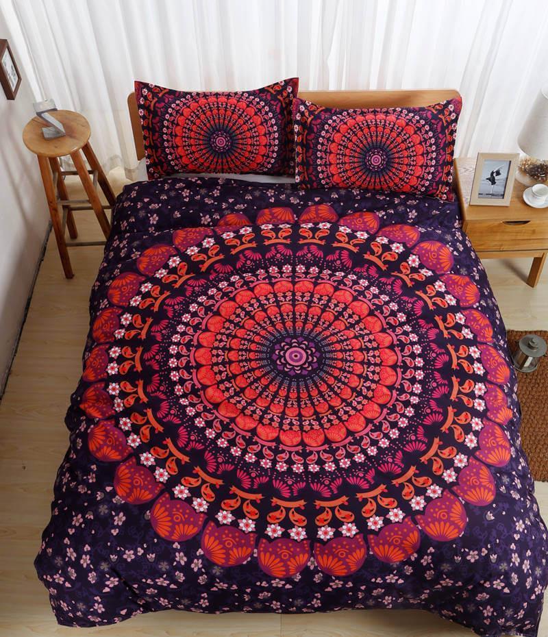 Indian Mandala 13 3D Customized Duvet Cover Bedding Set