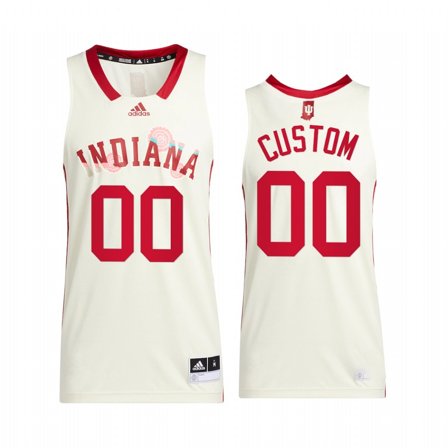Indiana Hoosiers Custom Jersey 2022 Honoring Black Excellence White Uniform