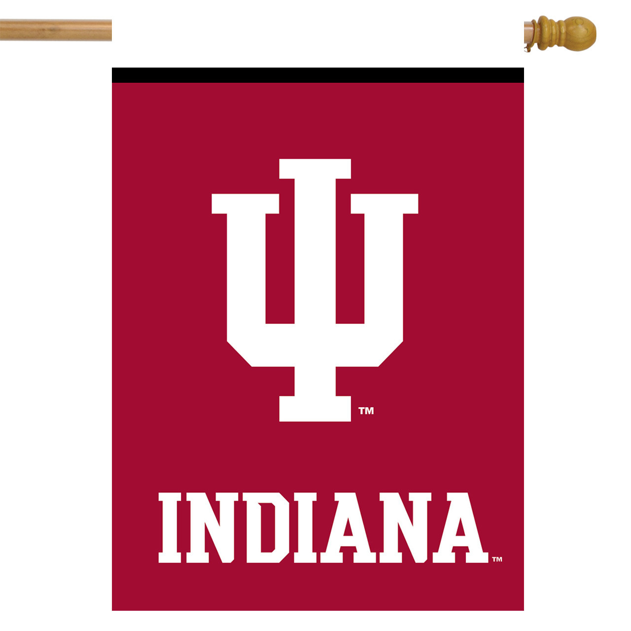 Indiana Hoosiers NCAA Garden Flag, House Flag