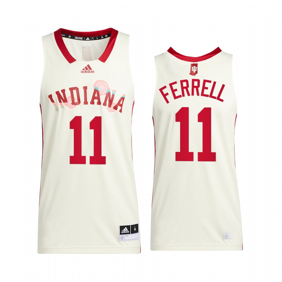 Indiana Hoosiers Yogi Ferrell Jersey Honoring Black Excellence White Alumni Uniform