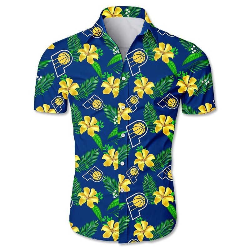 Indiana Pacers Hawaiian Shirt For Summer