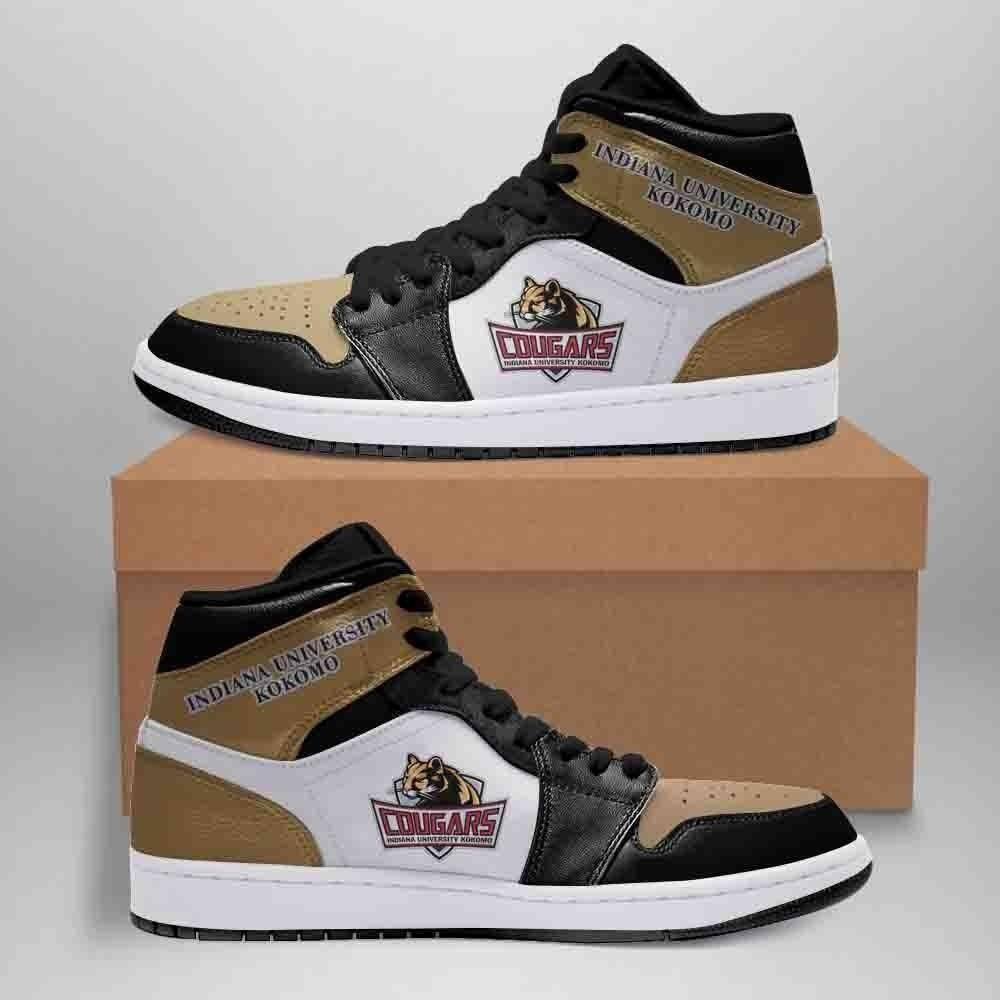 Indiana University Kokomo NCAA Team Sneakers Gift For Fans High Top Air Jordan Sneaker, Air Jordan Hightop