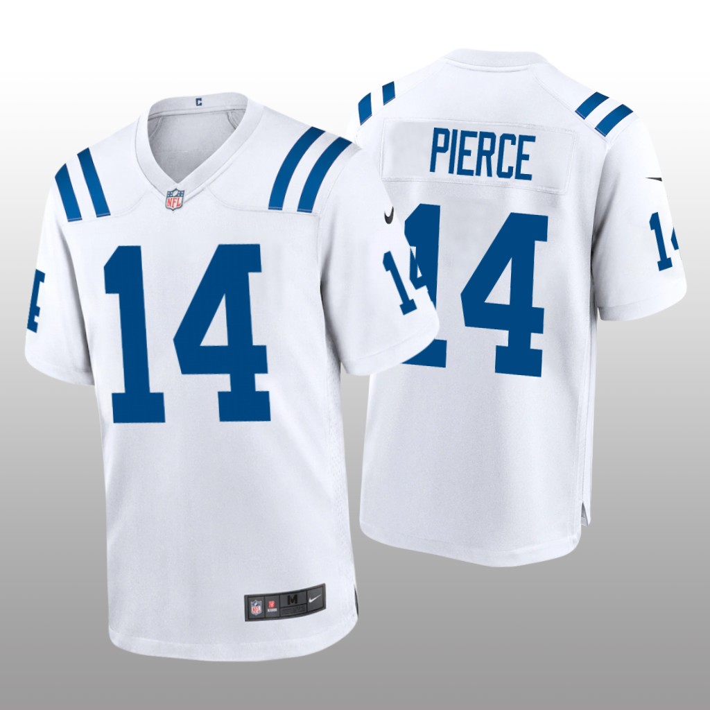Indianapolis Colts Alec Pierce White Jersey Game - Men's