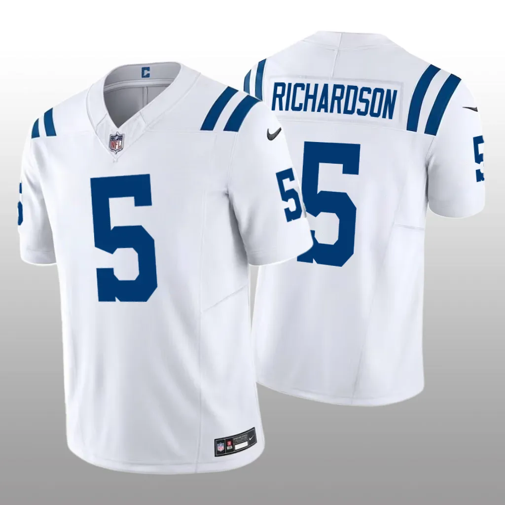 Indianapolis Colts Anthony Richardson White Jersey Vapor F.U.S.E. Limited - Men's