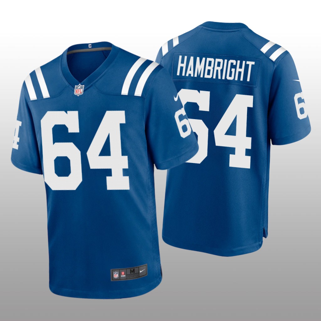 Indianapolis Colts Arlington Hambright Royal Jersey Game - Men's