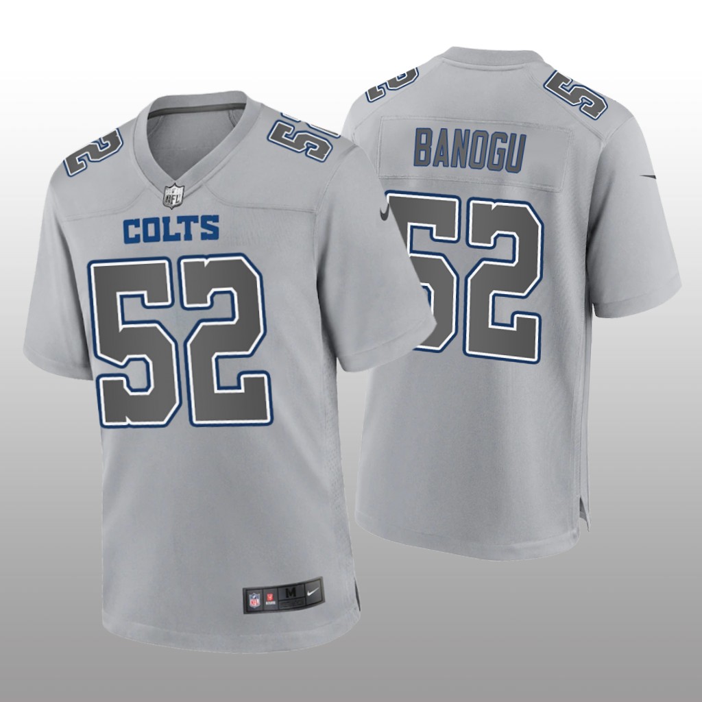 Indianapolis Colts Ben Banogu Gray Jersey Atmosphere Fashion Game - Men's