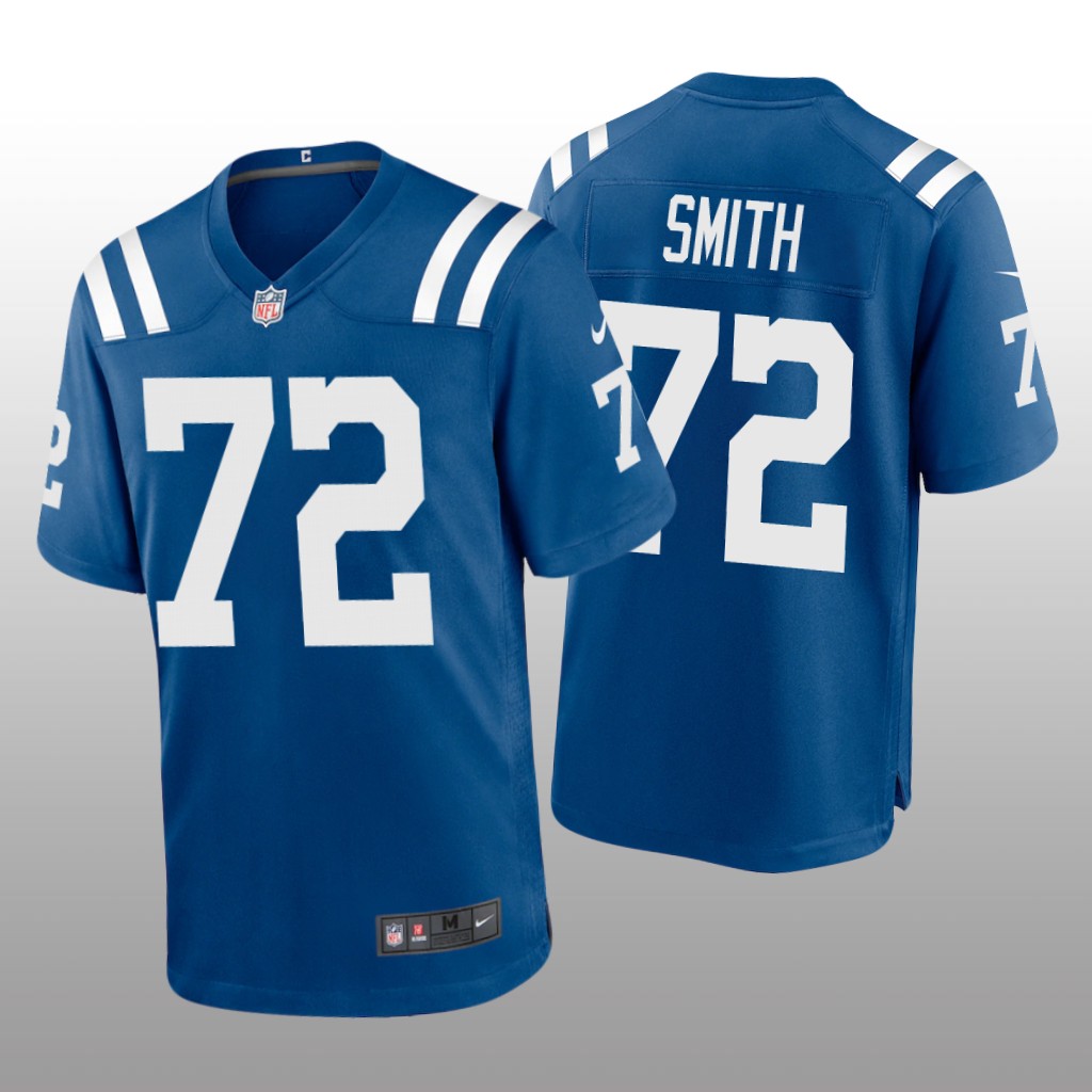 Indianapolis Colts Braden Smith Royal Jersey Game - Men's