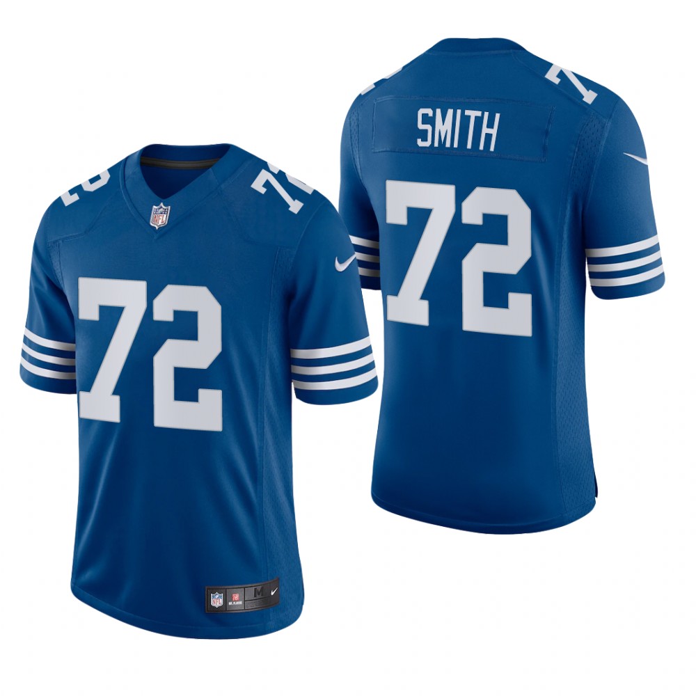 Indianapolis Colts Braden Smith Royal Jersey Vapor Limited - Men's