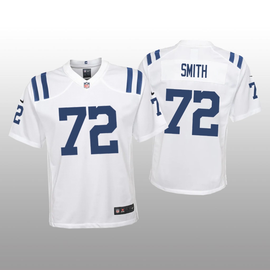 Indianapolis Colts Braden Smith White Jersey Game - Youth