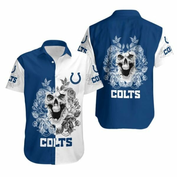 Indianapolis Colts Football Hawaiian Shirt