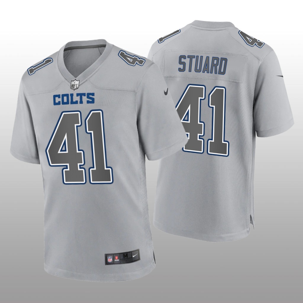 Indianapolis Colts Grant Stuard Gray Jersey Atmosphere Fashion Game - Men's