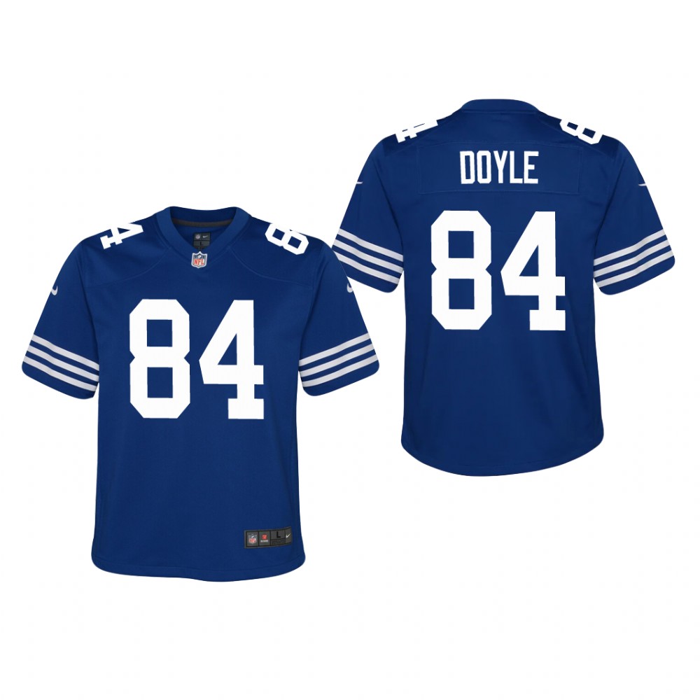 Indianapolis Colts Jack Doyle Royal Jersey Alternate Game - Youth