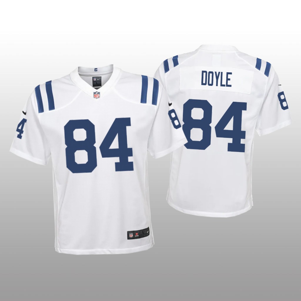 Indianapolis Colts Jack Doyle White Jersey Game - Youth
