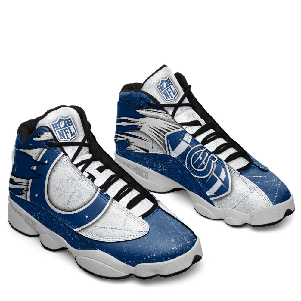Indianapolis Colts JD13 Sneakers Custom Shoes For Fans