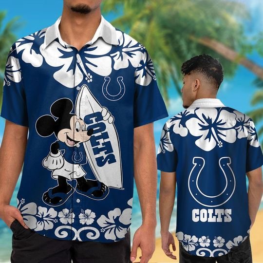 Indianapolis Colts Mickey Hawaiian Shirt