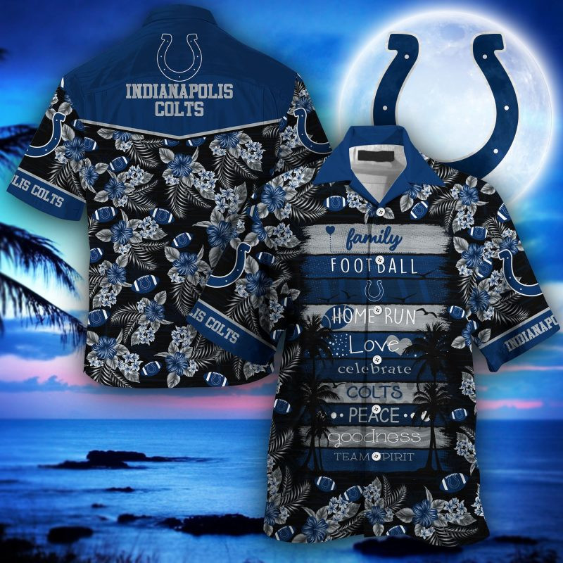 Indianapolis Colts NFL – Hawaii Shirt For This Season – Gift For Sport Lovers