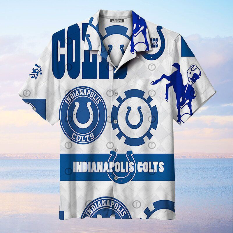 Indianapolis Colts NFL – Premium Hawaiian Shirt – Gift For Sports Lovers