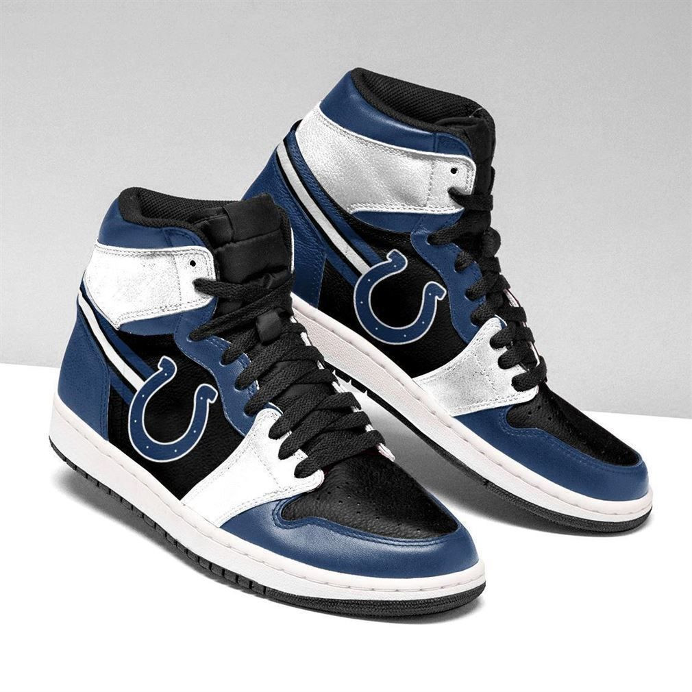 Indianapolis Colts Nfl Air Sneakers Sneakers Sport Sneakers High Top Air Jordan Sneaker, Air Jordan Hightop