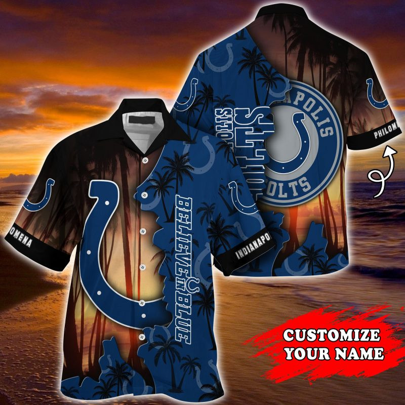 Indianapolis Colts NFL Customized Summer – Hawaii Shirt For This Season – Gift For Sport Lovers