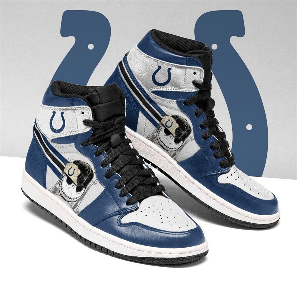Indianapolis Colts Nfl Football Air Sneakers Sneakers Sport Sneakers High Top Air Jordan Sneaker, Air Jordan Hightop