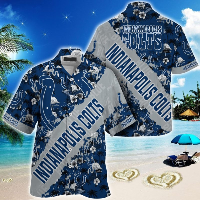 Indianapolis Colts NFL Trending Summer – Hawaii Shirt For This Season – Gift For Sport Lovers With Tropical Patterns