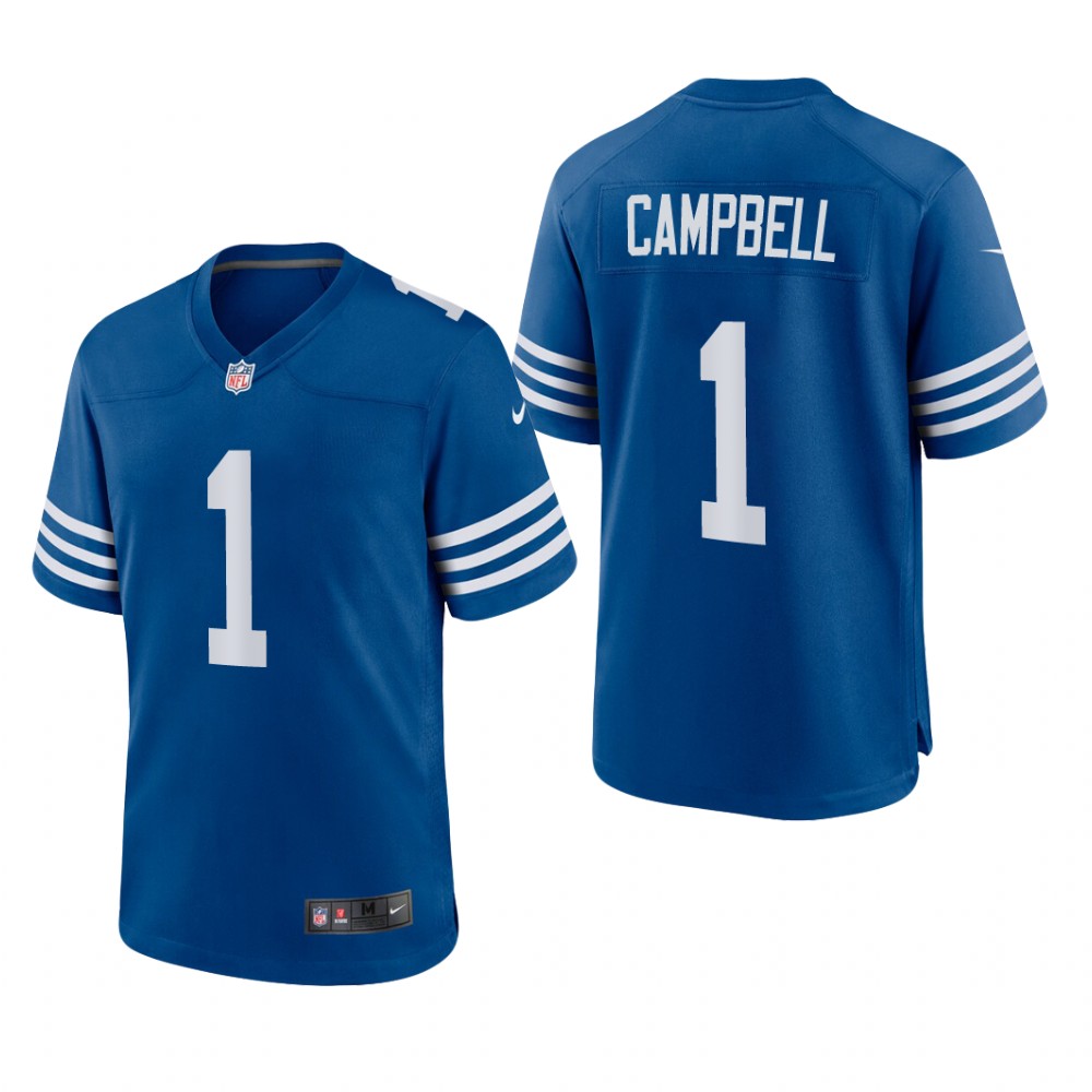 Indianapolis Colts Parris Campbell Royal Jersey Alternate Game - Men's