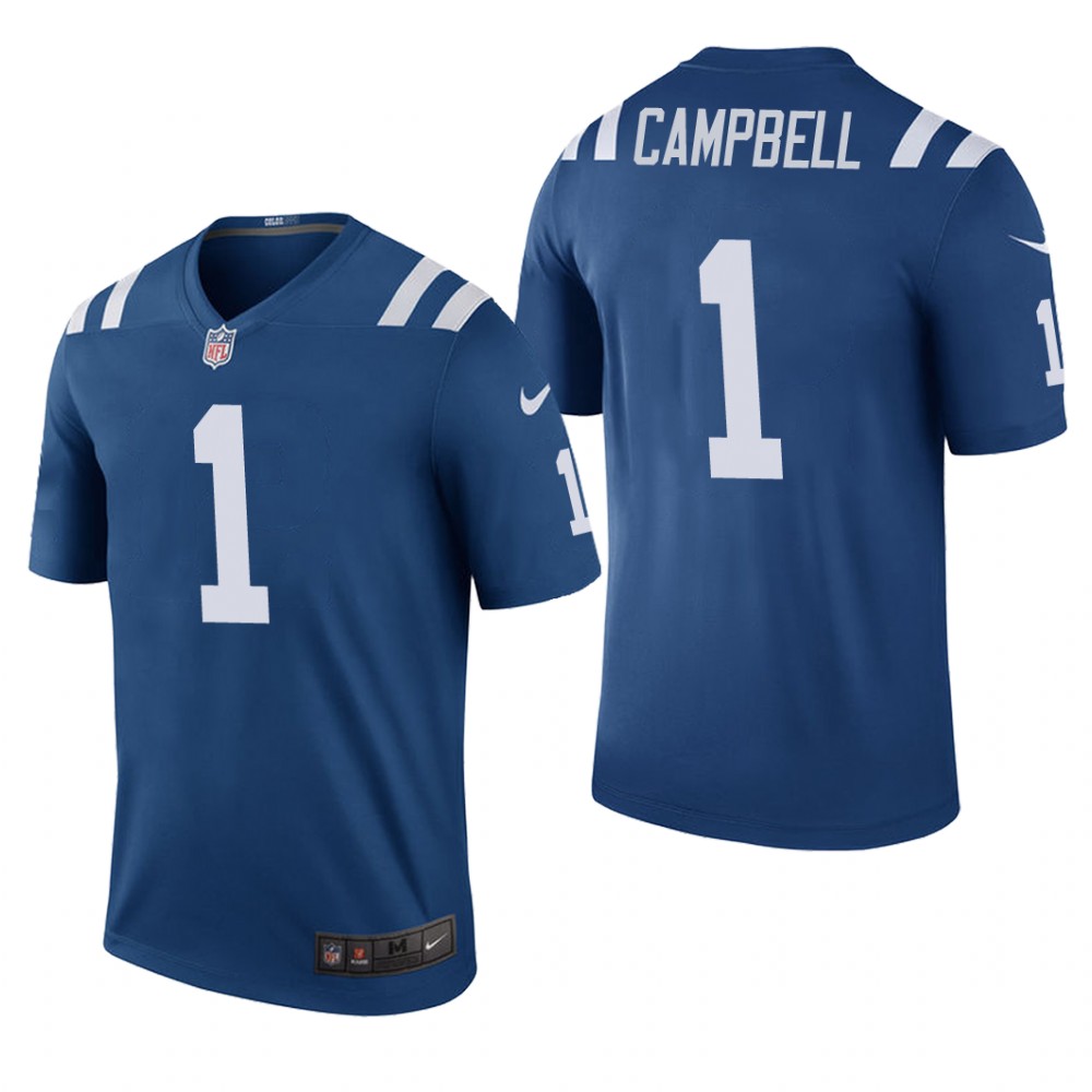 Indianapolis Colts Parris Campbell Royal Jersey Color Rush Legend - Men's