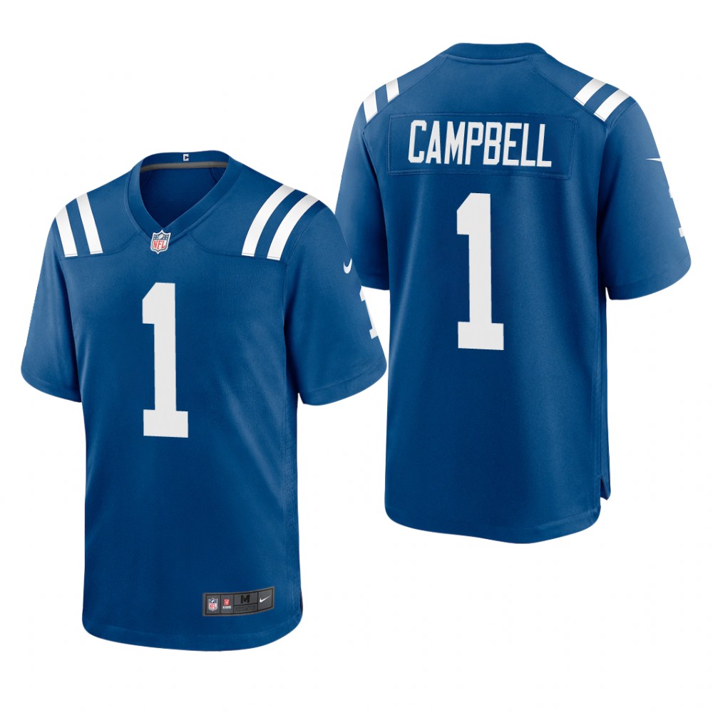 Indianapolis Colts Parris Campbell Royal Jersey Game - Men's