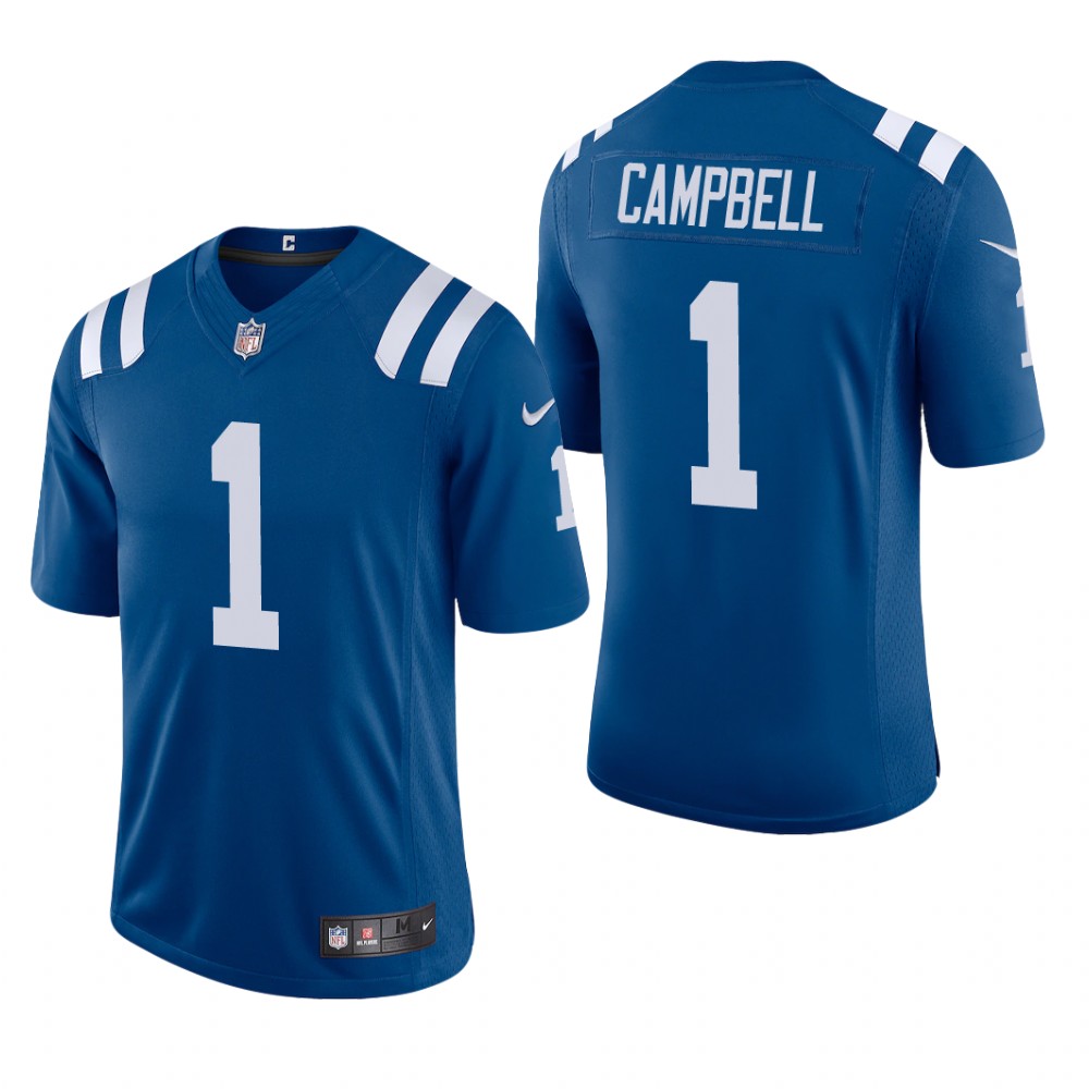 Indianapolis Colts Parris Campbell Royal Jersey Vapor Limited - Men's