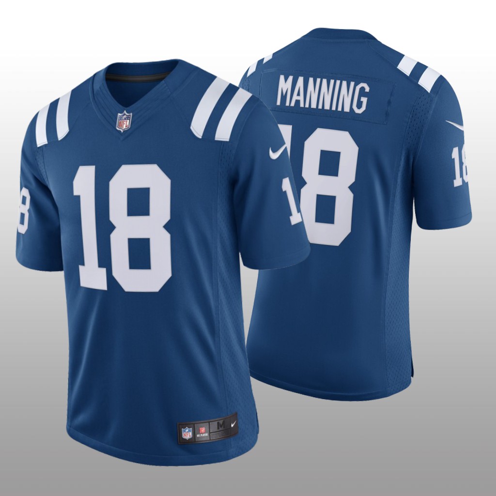Indianapolis Colts Peyton Manning Royal Limited Jersey - Men's