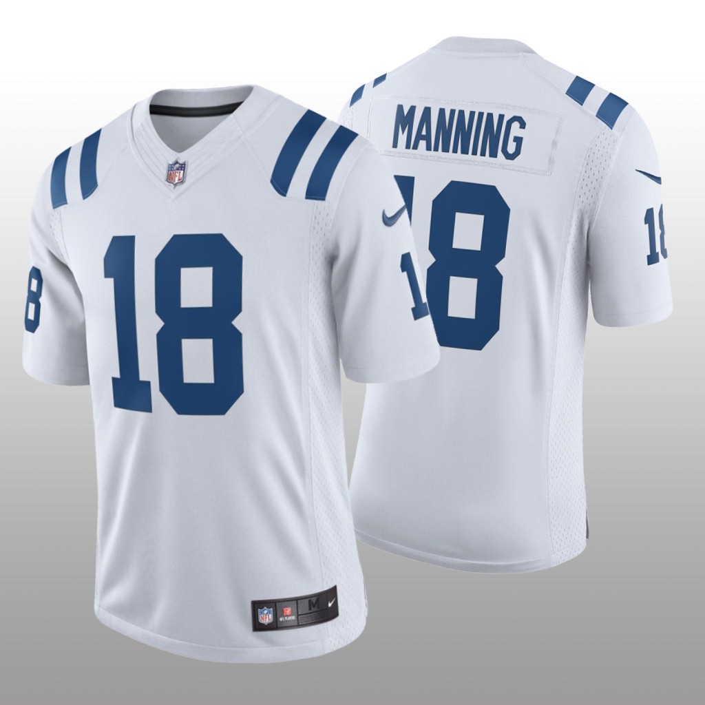 Indianapolis Colts Peyton Manning White Limited Jersey - Men's