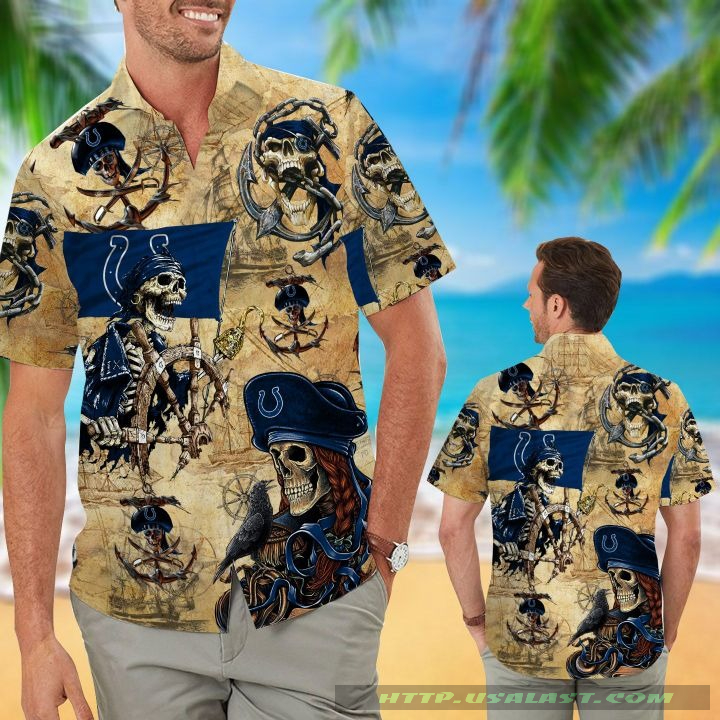 Indianapolis Colts Pirates Hawaiian Shirt