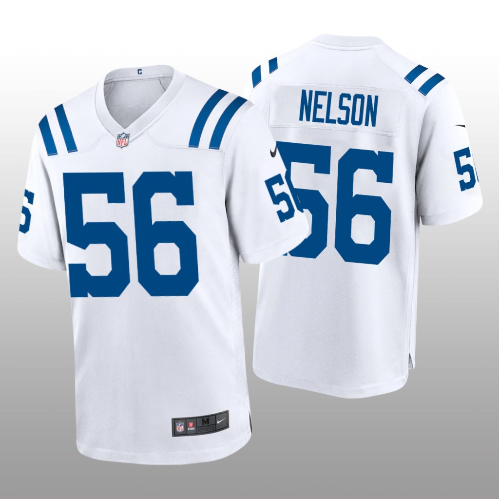 Indianapolis Colts Quenton Nelson White Jersey Game - Men's