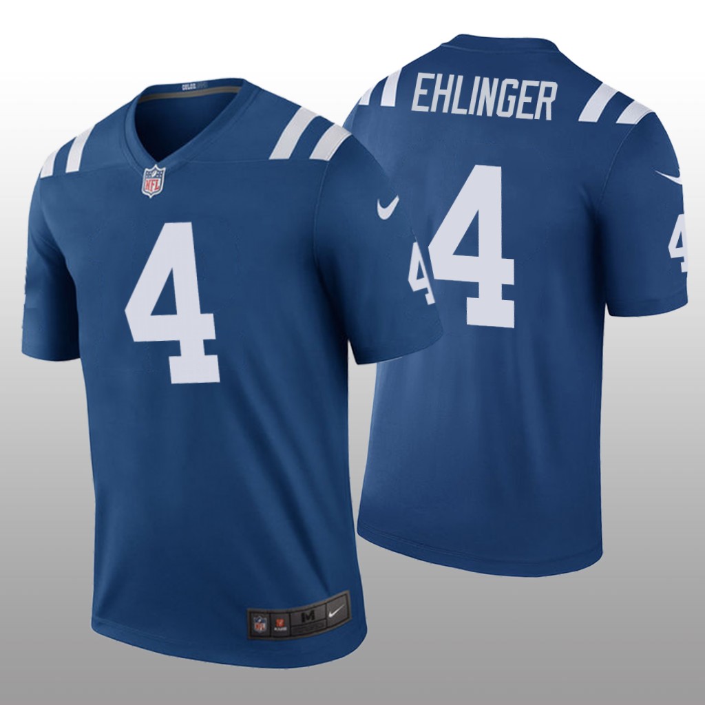 Indianapolis Colts Sam Ehlinger Royal Jersey Color Rush Legend - Men's