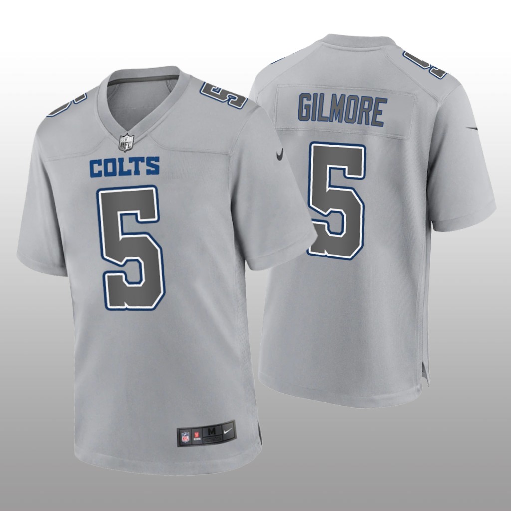 Indianapolis Colts Stephon Gilmore Gray Jersey Atmosphere Fashion Game - Men's
