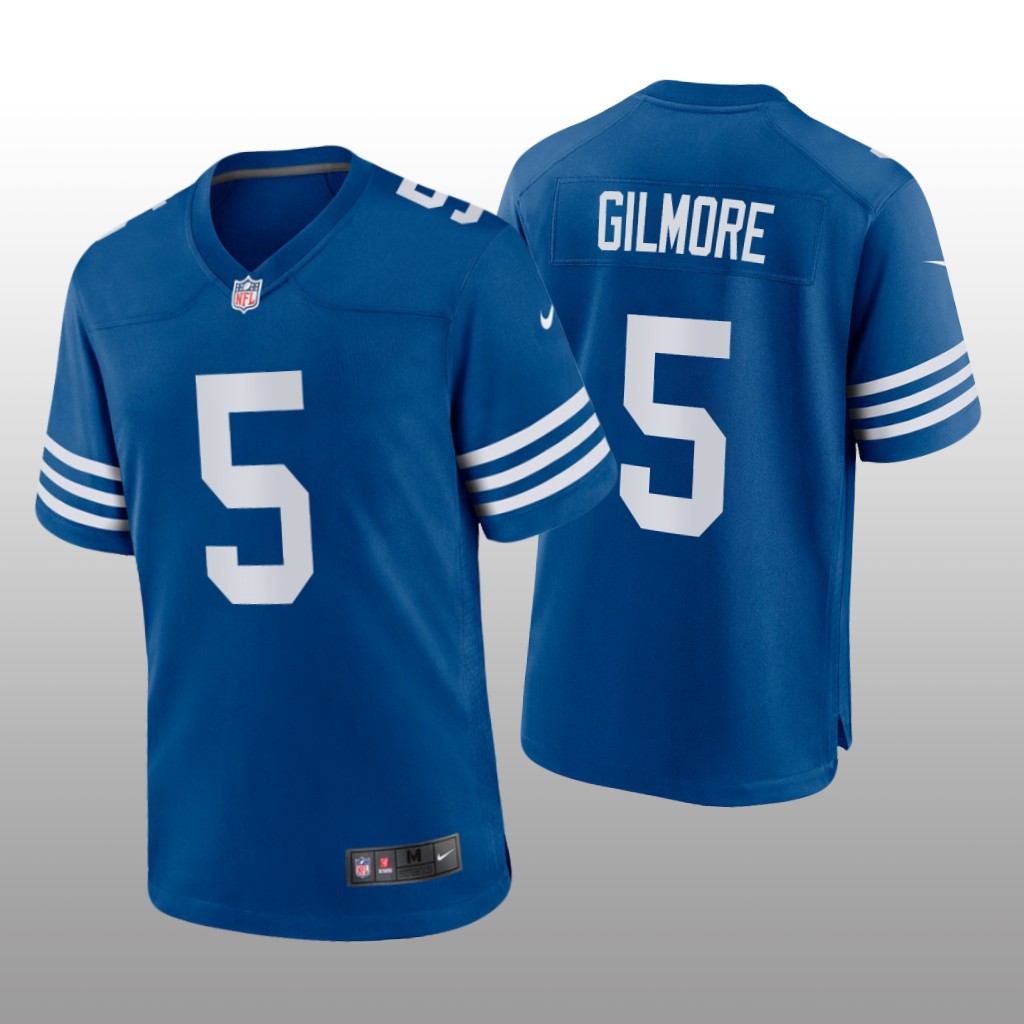 Indianapolis Colts Stephon Gilmore Royal Jersey Alternate Game - Men's