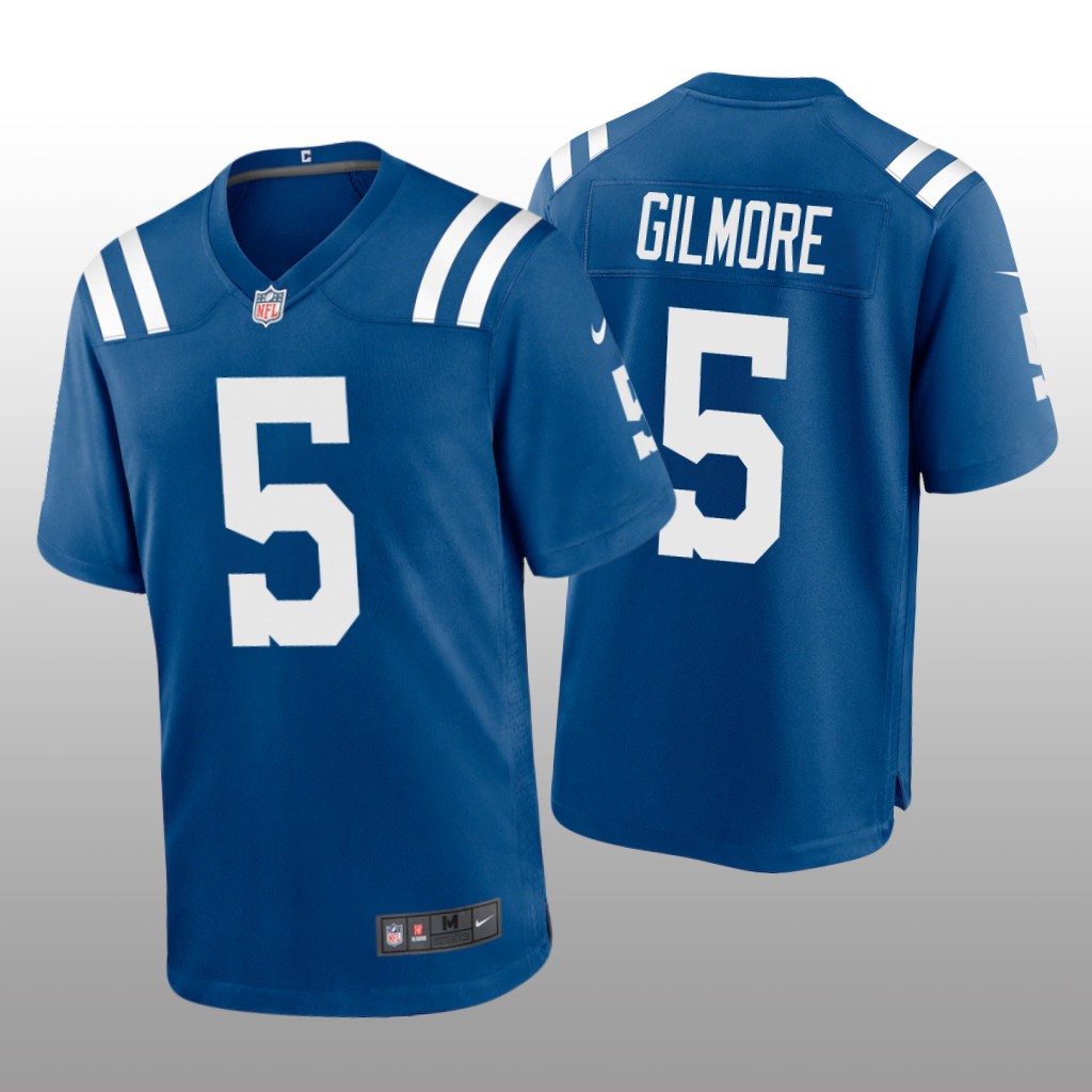 Indianapolis Colts Stephon Gilmore Royal Jersey Game - Men's