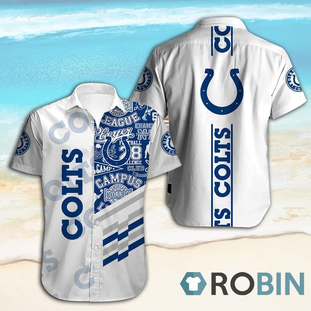 Indianapolis Colts Up Hawaiian Shirt
