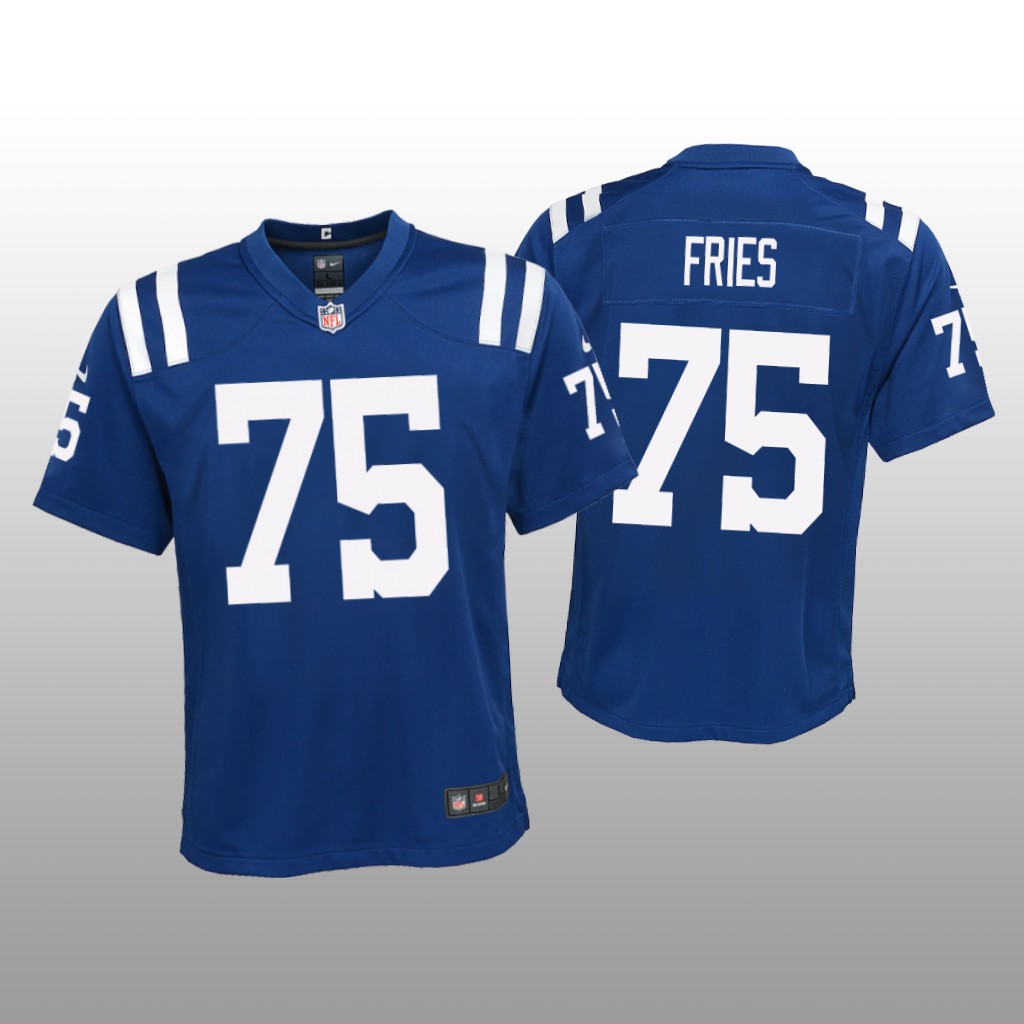 Indianapolis Colts Will Fries Royal Jersey Game - Youth