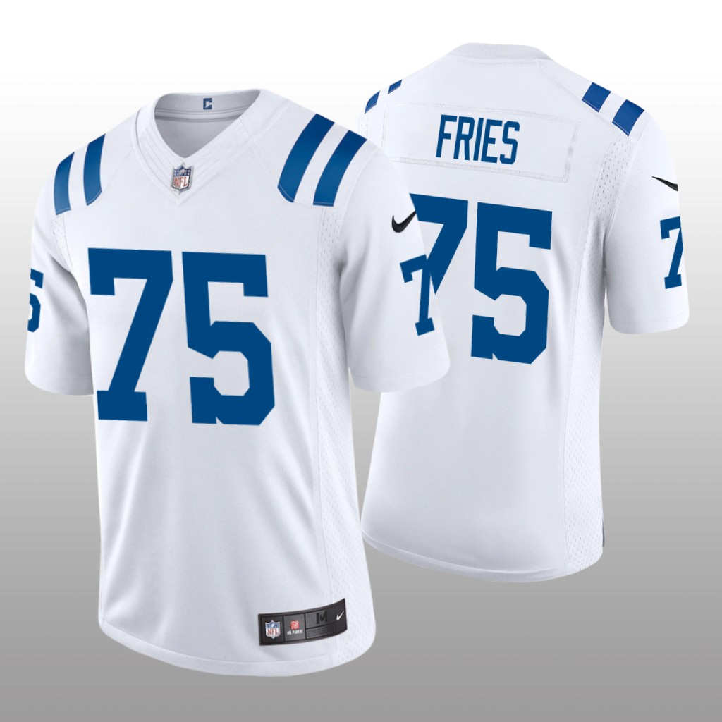Indianapolis Colts Will Fries White Jersey Vapor Limited - Men's