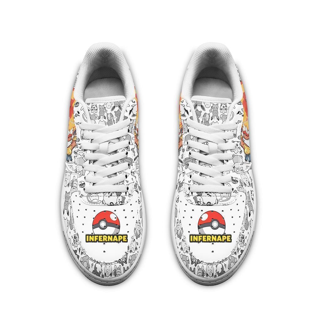 Infernape Air Sneakers Custom Anime Pokemon Shoes