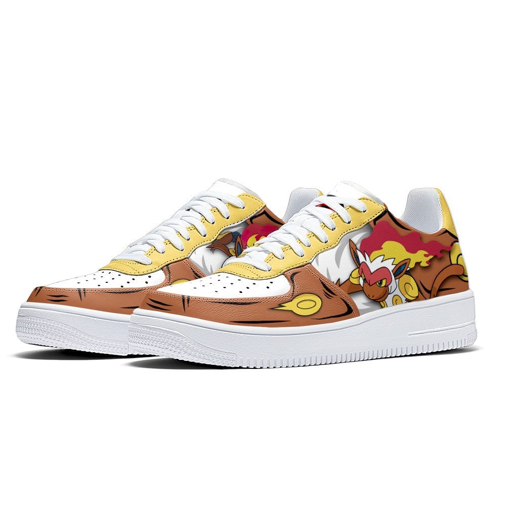 Infernape Air Sneakers Custom Pokemon Anime Shoes