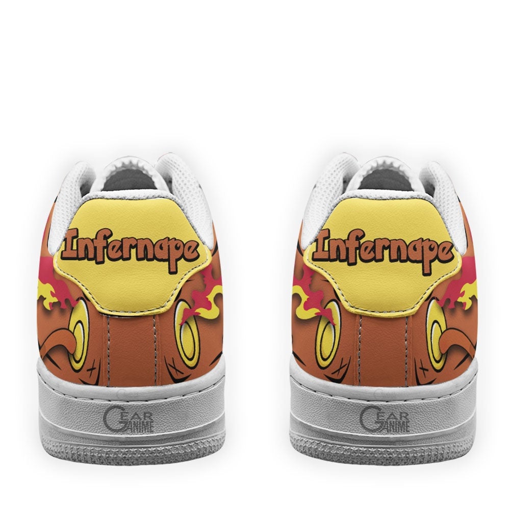 Infernape Air Sneakers Custom Pokemon Anime Shoes