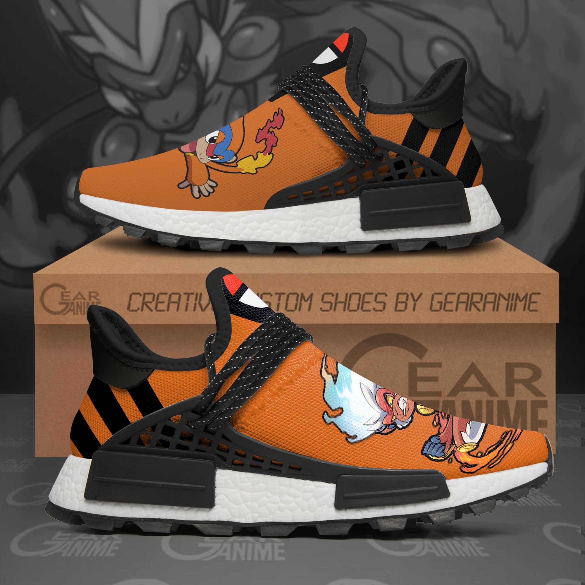 Infernape Shoes Pokemon Anime Shoes, NMD Shoes