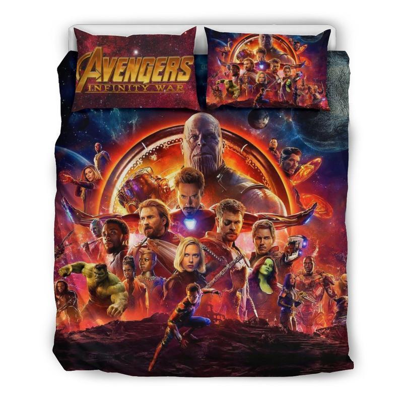 Infinity War 3D Customized Duvet Cover Bedding Set