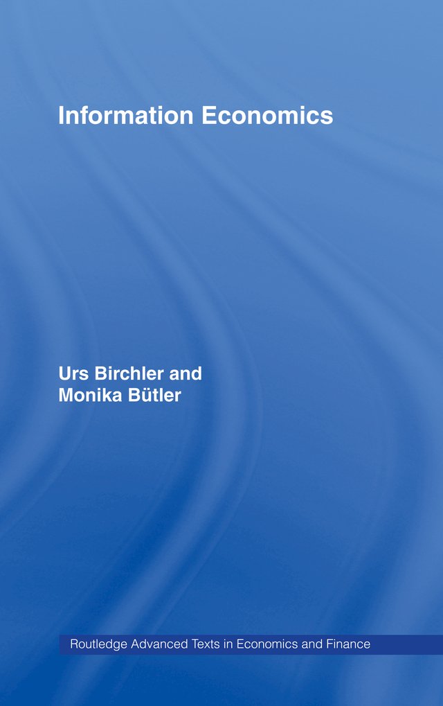 Information Economics (ISSN) (PDF/EPUB Version)
