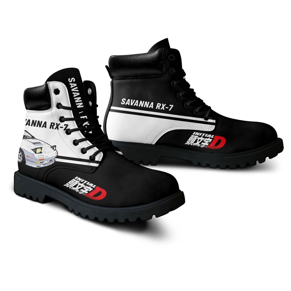 Initial D Ryosuke Takahashi Boots Anime Custom Shoes