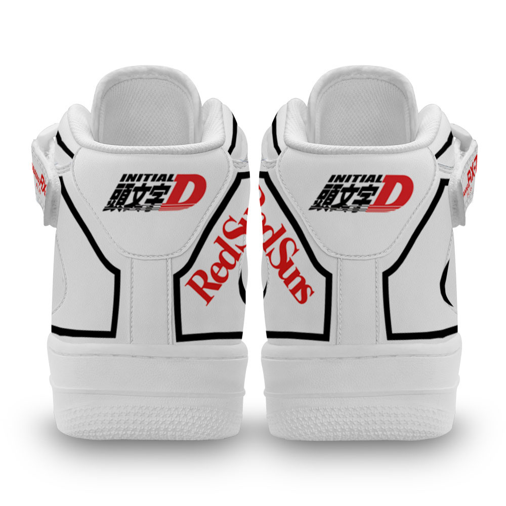 Initial D Savanna RX-7 Sneakers Air Mid Custom Initial D Anime Shoes