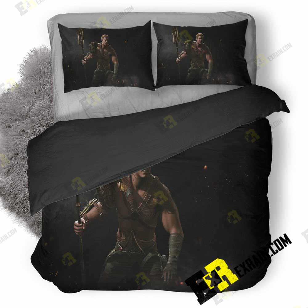 Injustice Aquaman Lu 3D Customized Duvet Cover Bedding Set