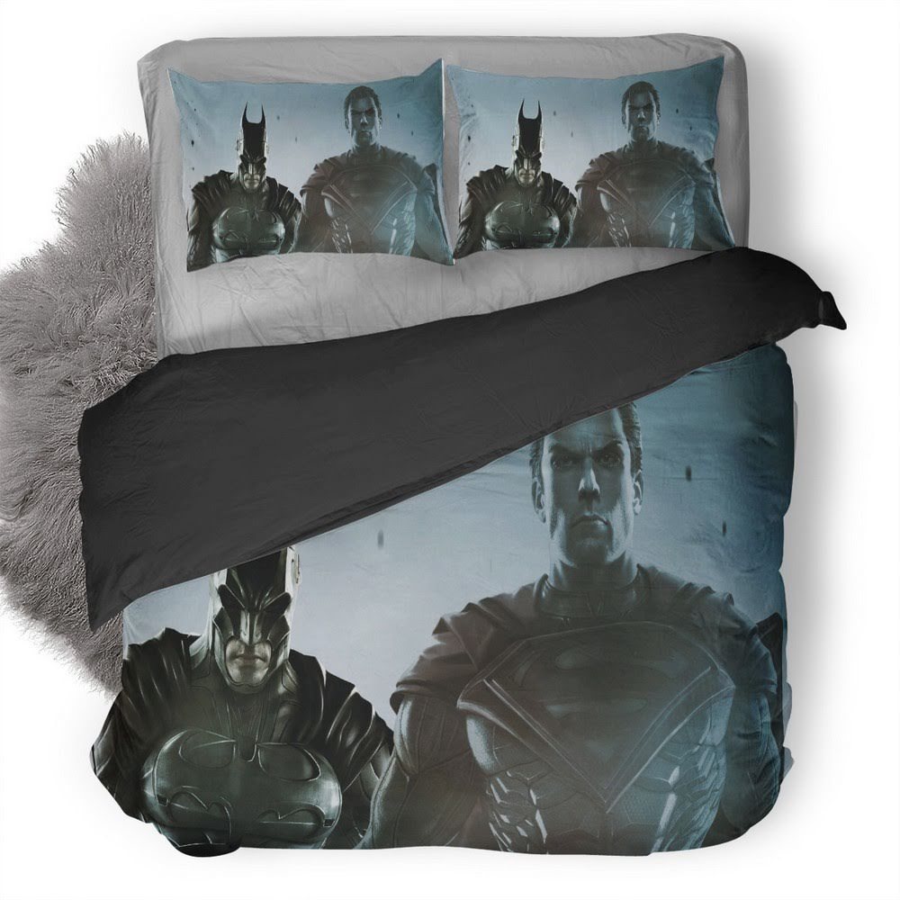 Injustice God Among Us Batman Vs Superman 3D Customized Duvet Cover Bedding Set